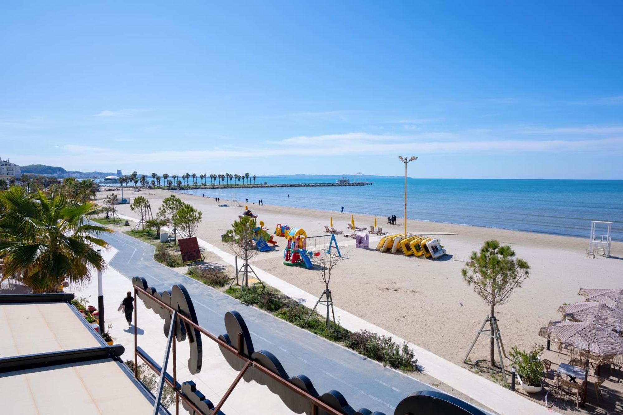 Sea View-Apartment On The Beach - Durrs2 Durrës 外观 照片
